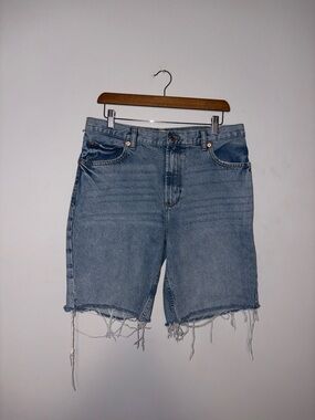 Mango ~ Jean Long Shorts